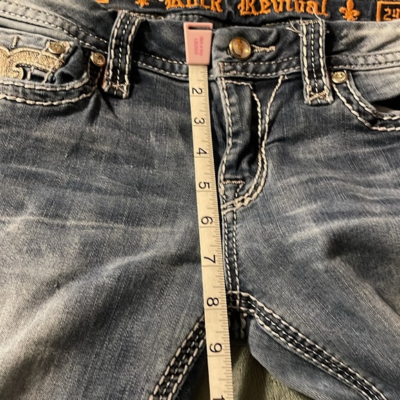 Rock Revival Jeans Nancy Cuffed Straight size 29 - Picture 6 of 7